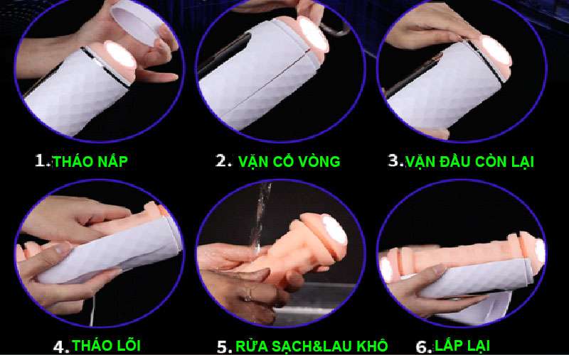 Cach ve sinh may thu dam hai dau